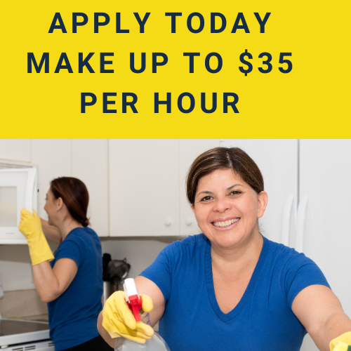 Apply for house cleaning now