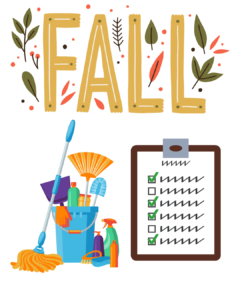 Fall house cleaning checklist
