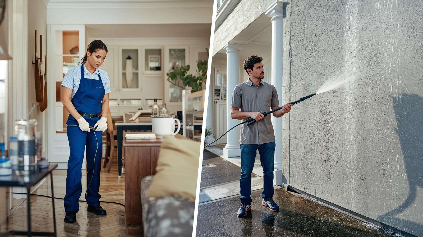 Should You Hire a Cleaner or Buy a Pressure Washer? Pros & Cons - House ...